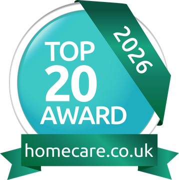 homecare.co.uk Top 20 Award 2026