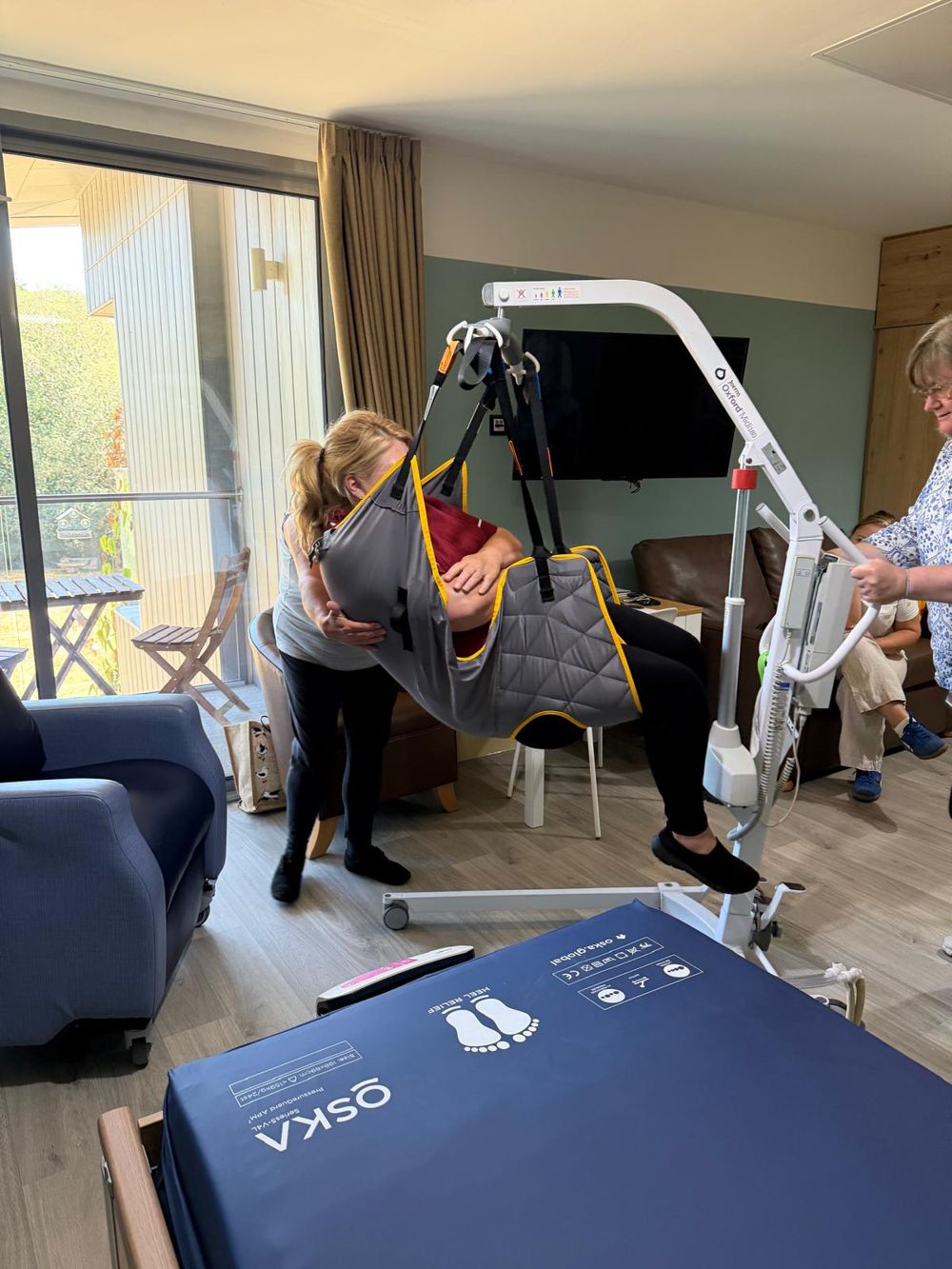 A training session at All About Home Care